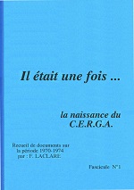 OCA NI 004136 W26 IL ETAIT UNECERGA fasc 1 LACLARE1994 Titre