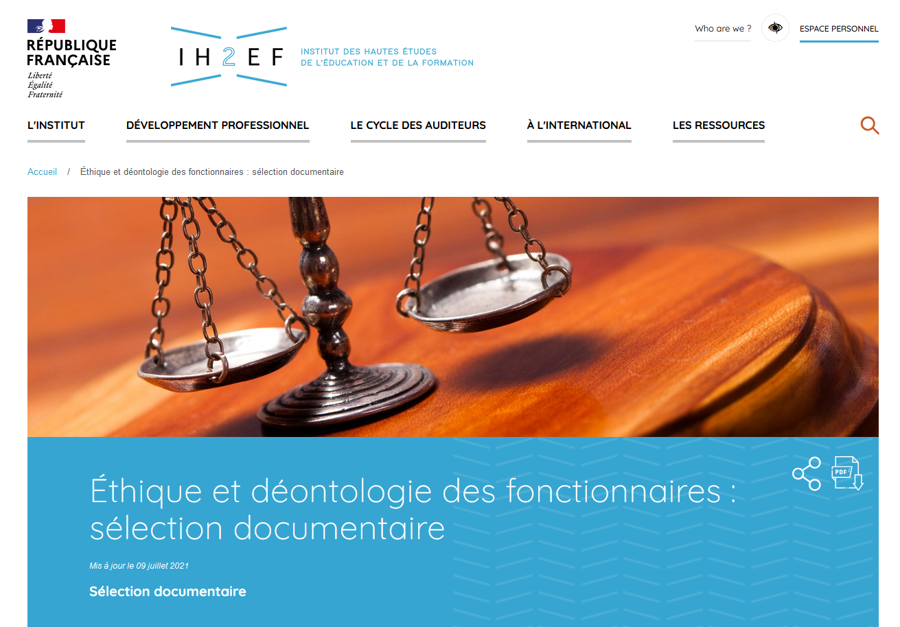 PUBLIER2023 51 IH2EF ETHIQUE ET DEONTOLOGIE