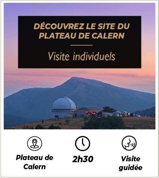 Visite du Plateau de Calern - Caussols